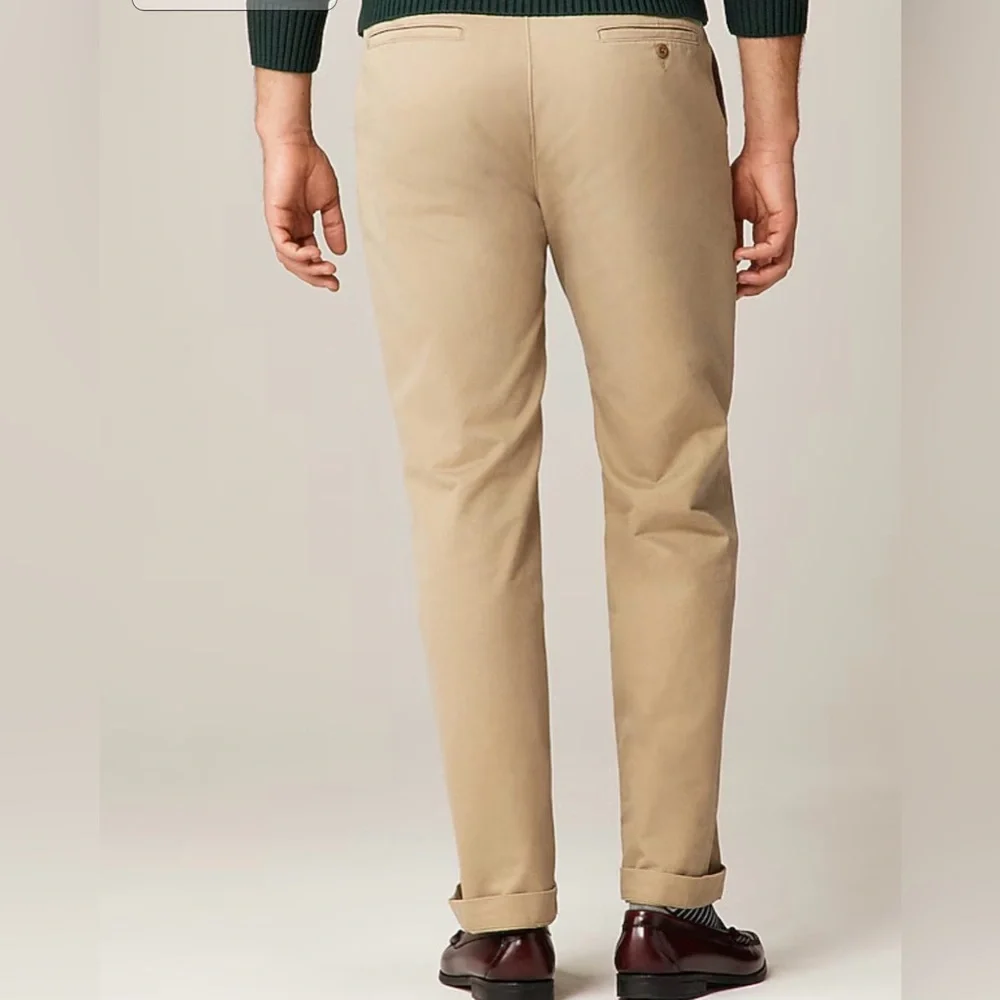 J. Crew Men's Tan Chinos -Broken In